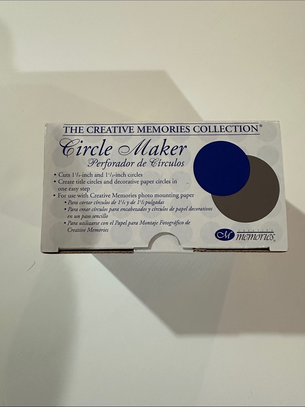 Creative Memories LARGE Circle Maker Paper Punch